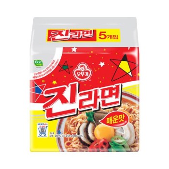 [오뚜기] 진라면 매운맛 X 5개