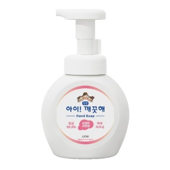 아이깨끗해 핸드워시 레몬 용기 250ml / 거품형 손세정제