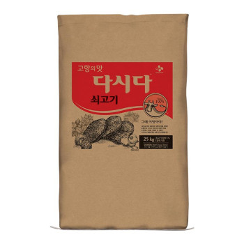 백설 다시다 쇠고기 25kg