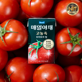 매일야채 고농축 토마토의 힘 125ml 24팩