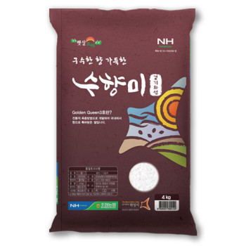 [24년_조암농협] 구수한 향이 가득한 수향미 4kg [골드퀸3호]
