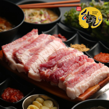 [누리는특가] 농협안심한돈 무항생제 삼겹살 목살 골라담기(구이용/수육용) 500g