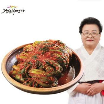 [강순의명가] 김치명인이 만드는 여수돌산 갓김치 1kg~