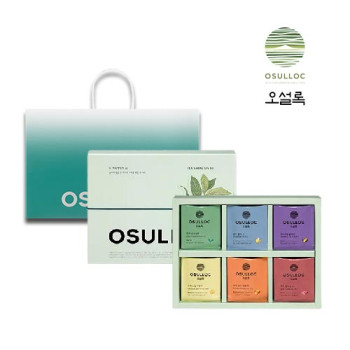 [오설록] 티 베리에이션30 6종*5입 총30입 (선물포장+쇼핑백)