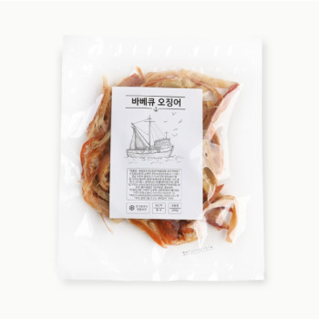 대성식품 페스츄리 바베큐 오징어 200g
