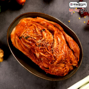 [한국농협김치]국내산 재료로 만든 진안 마이산 포기김치 3kg 5kg