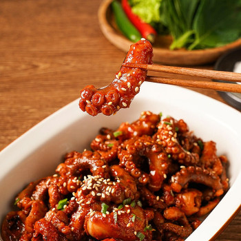 맛있게 매콤한 통통 양념 주꾸미 350g