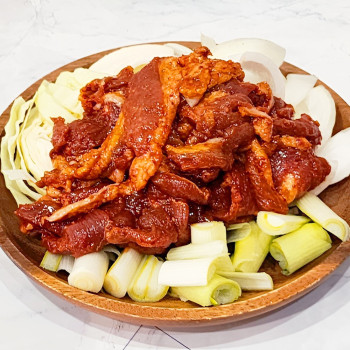 국내산 오리 양념 주물럭 400g (냉동)