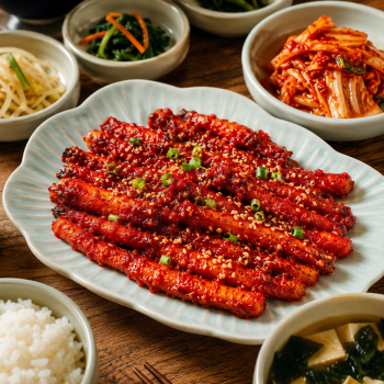 순수한반찬] 불향 가득 더덕구이 300g