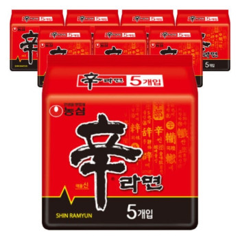 [농심] 신라면 120g, 40개입 박스