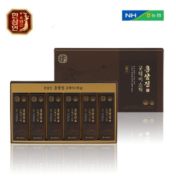 [농협홍삼 한삼인] 홍삼진 굿데이스틱 10 mL × 60포
