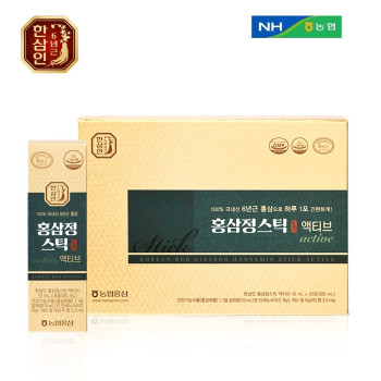 [농협홍삼 한삼인] 홍삼정스틱 액티브 10 mL × 32포