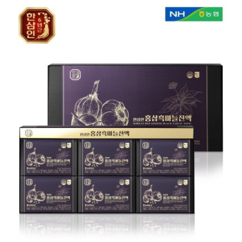 [농협홍삼 한삼인] 홍삼흑마늘진액 60 mL × 30포