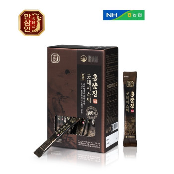 [농협홍삼 한삼인] 홍삼진 굿데이스틱 10 mL × 100포