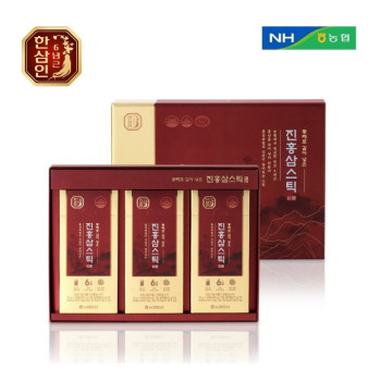 [농협홍삼 한삼인] 통째로 갈아 넣은 진홍삼스틱 10g*30