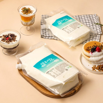 (목장산지직송) 수제 플레인요거트 그릭요거트 가당/무가당 1,000ml*2개