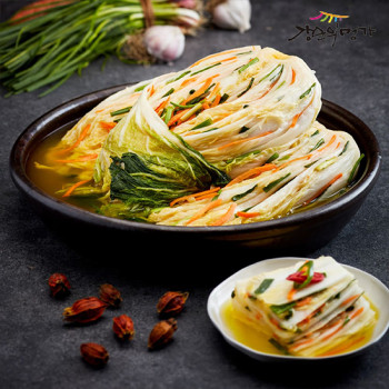 [강순의명가] 국내산 치자백김치 3kg