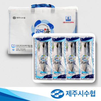 제주시수협 선물세트 특대 저염 고등어 150g x 10팩