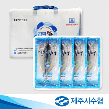 제주시수협 선물세트 특대 자반고등어 300g x 8팩
