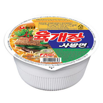 [육개장] 육개장사발면 24개입/컵라면