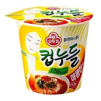 [오뚜기_컵누들] 컵누들 매콤한맛 6개입/컵라면
