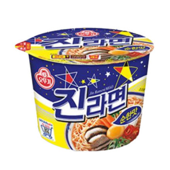 [진라면] 오뚜기 진라면 순한맛 큰컵 12개입/컵라면
