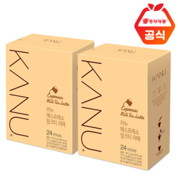 [동서] 카누 에스프레소 밀크티라떼 24T+24T [총48T]