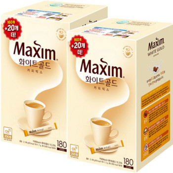 [맥심] 맥심 화이트골드 180T+180T