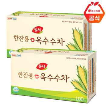 [동서] 한잔용 옥수수차 150g 100T+100T [총200T]