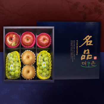 [노블] 사각 샤인 3종세트 실속 1호 (3.4kg/샤인머스켓2+사과3+배2)