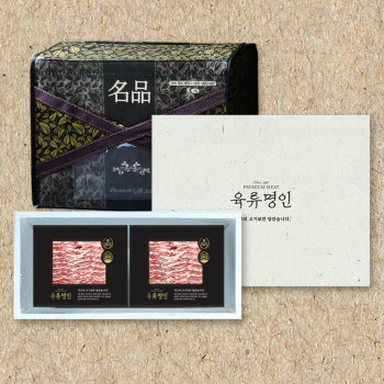 [육류명인] 프라임등급 미국산 LA꽃갈비 선물세트 1kg / 1.5kg / 2kg / 3kg 택1