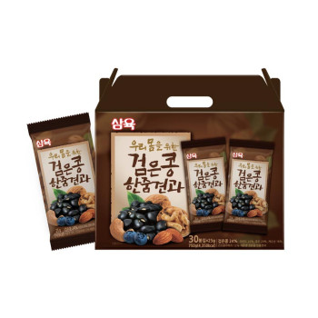 [삼육] 검은콩 한줌견과 선물세트 (25gx30봉)