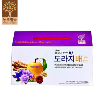 [농부별곡] 농부가 만든 배도라지즙 100ml*30포 / 60포 택1