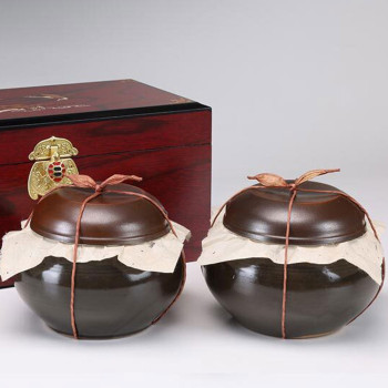 [전통식품] 안동제비원선물세트 6호(전통된장 1kg + 찹쌀고추장 1kg)