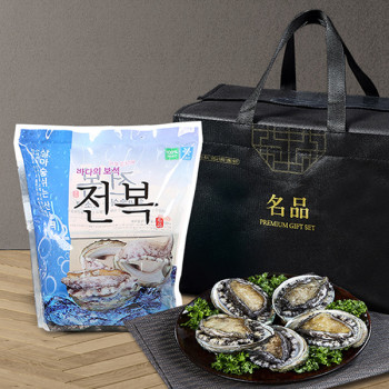 [미식관] 완도 산소포장 활전복 선물세트 [1.0kg-2kg]