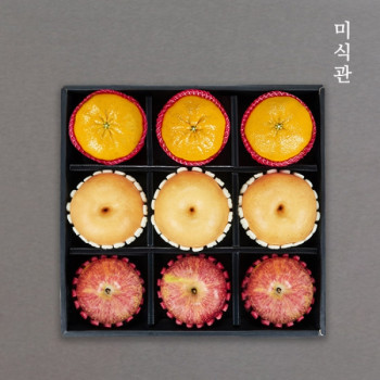 [25추석][미식관] 명산지 과일 혼합세트 [사과/배/황금향 3.7kg-5.2kg]