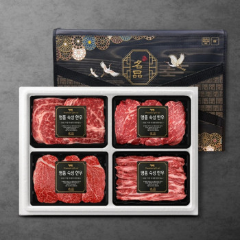 [25추석][미식관] 1++(8)시그니쳐 투뿔 한우세트 [800g-1.6kg]