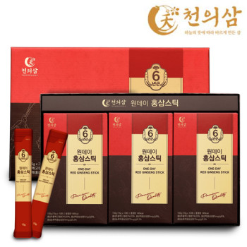 [천의삼] 원데이 홍삼스틱 15g *  30포