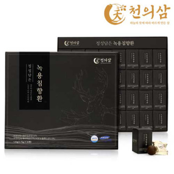 [천의삼] 정성담은 녹용침향환 3.75g * 32환 선물세트