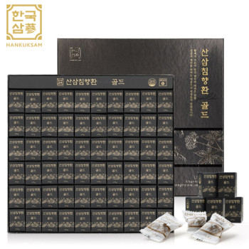 [한국삼] 산삼침향환 골드 3.75g * 60환 선물세트