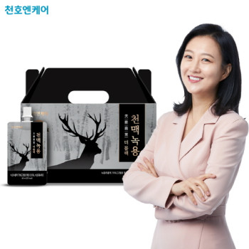 [천호엔케어] 더블랙 천맥녹용 60㎖ * 30포