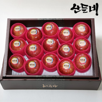 산들네 명품사과1호 선물세트 5Kg내외 / 15과
