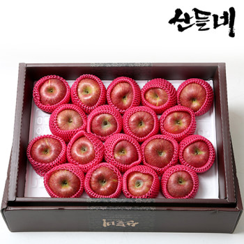 산들네 명품사과2호 선물세트 5Kg내외 / 18과