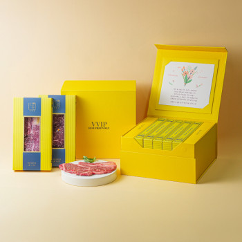 [오마카세 한우] 1++ VIP 무항생제 숙성한우 구이정육세트 5호 1.15kg (감사장동봉)