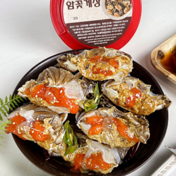 국산 알배기 암꽃게장 간장게장 2kg (4~5미) / 선물포장