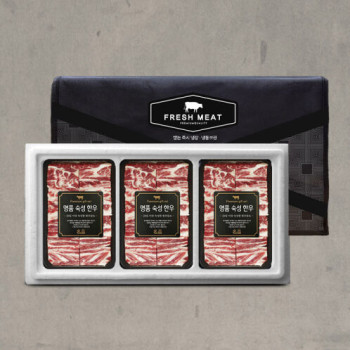 [미식관] 암소 1등급 한우찜갈비세트 [1.6kg-3.2kg]