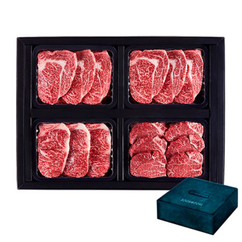 [25추석][무항생제인증/1+등급] 프리미엄 한우 정육선물세트 [800g-2kg]