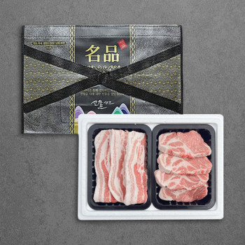 폴비락 1등급이상 한돈 선물세트 6호(삼목/0.8kg)