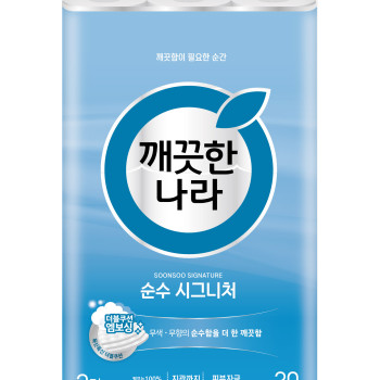 [깨끗한나라] 순수시그니처 28m 30롤(N) 두루마리/휴지/티슈/화장지