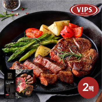 [빕스] 척아이롤스테이크 331g 2팩